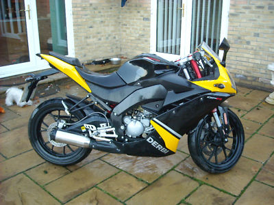 Black Yellow Motorcycle