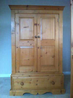 Childrens Pine Wardrobe